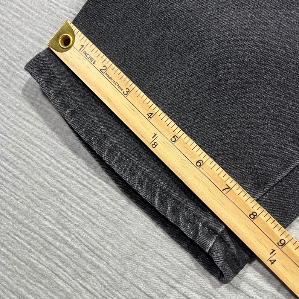 Vintage Wrangler Jeans Black Denim Straight Leg 948BLK 80s Mens Size 36x30 - Picture 6 of 9